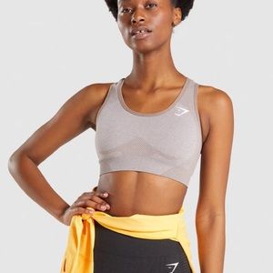 Gymshark Vital Seamless 2.0 Sports Bra - Taupe